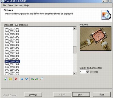 PhotoDVD 1.0.5 screenshot