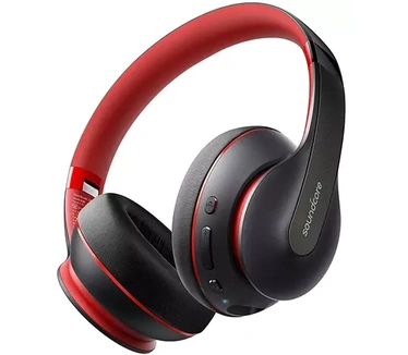 Anker Soundcore Leven Q10 Draadloze Bluetooth Hoofdtelefoon, Over Ear (Rood)