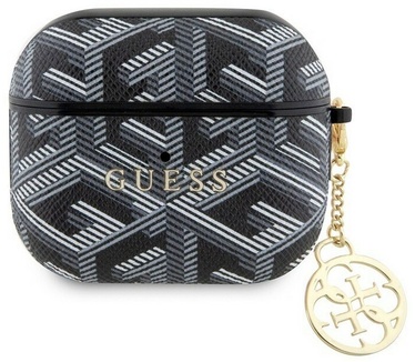 Guess Charm G-Cube Case voor Apple Airpods 3 - Zwart