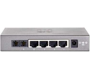 LevelOne 5-Port Fast Ethernet Switch, 1 x SC Multi-Mode Fiber