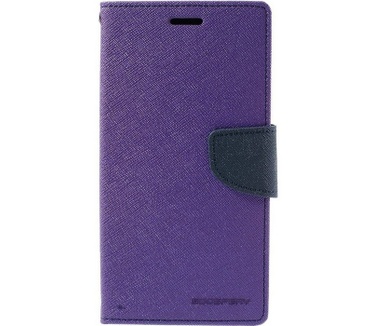 Mercury Fancy Diary WalletCase - Samsung Galaxy S7 Edge - Paars Paars