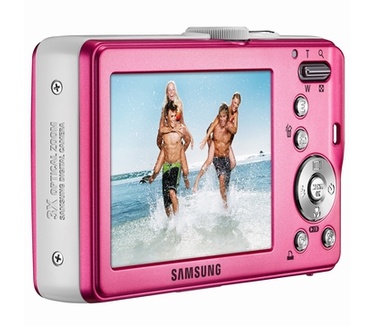 Samsung L201 Roze (Achterkant)