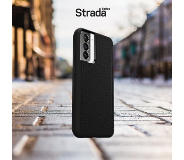 Otterbox Strada Folio Series voor Samsung Galaxy S21+ 5G, zwart