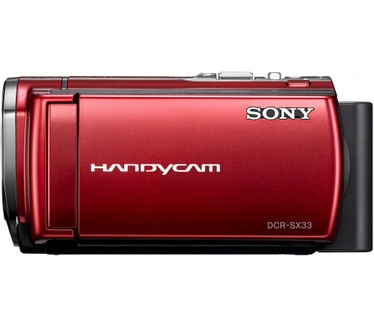 Sony Handycam DCR-SX33E Rood