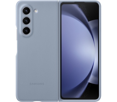 Samsung Galaxy Z Fold5 Vegan Leather Case (Galaxy Z Fold5) Blauw