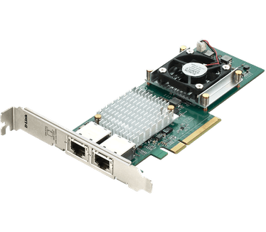 D-Link DXE-820T Dual Port 10GbE PCIe Adapter