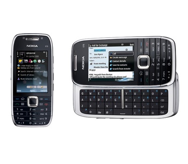 Nokia E75 Zwart