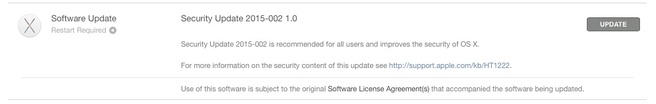 Apple Security Update 2015-002 1.0