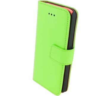 Mobiparts Premium Wallet Case Apple iPhone 5C Groen
