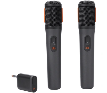 JBL Set van 2 PartyBox Draadloze Microfoon Zwart