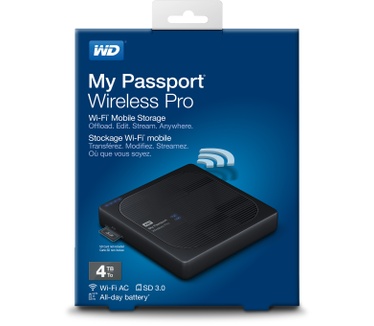 WD My Passport Wireless Pro 4TB
