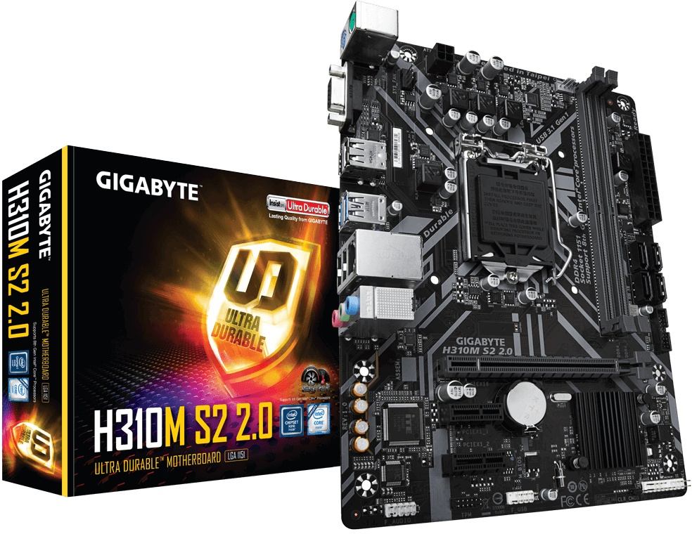 Gigabyte H310M S2 2.0 (rev 1.0) Kenmerken Tweakers