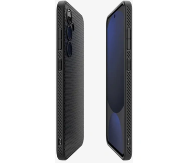 Spigen Liquid Air TPU Back Cover Zwart Samsung Galaxy S24 FE