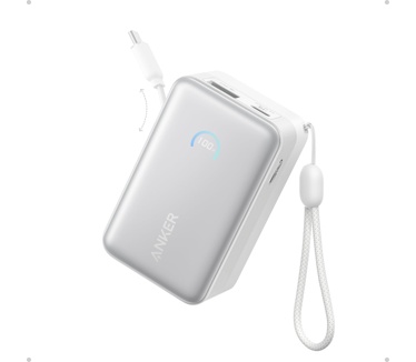 Anker Nano, 10K, 45W, Built-In Retractable USB-C Cable Wit