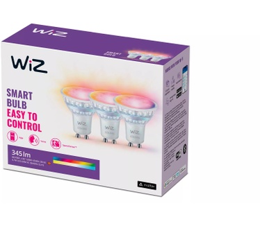 WiZ Connected Spot 50W PAR16 GU10 x3