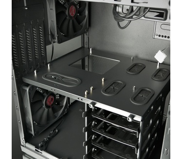 Raijintek Aeneas Window Zwart