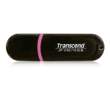Transcend JetFlash V30 16GB Zwart