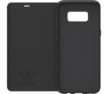 Adidas Basic Book Case voor Samsung Galaxy S8 Plus (G955) - Zwart Zwart