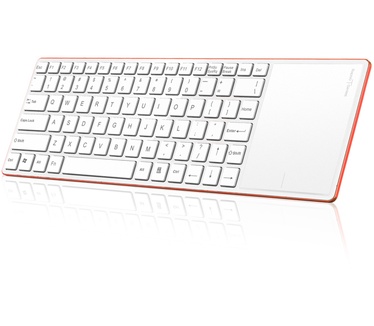 Rapoo E2800P Wireless Touch Keyboard Wit/Rood