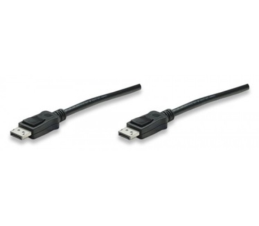 Techly Audio / Video DisplayPort Cable M / M 1m Black ICOC DSP-A-010 Zwart
