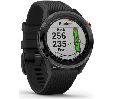 Garmin Approach Golf Horloge S62-CT10 Bundel, Zwart (Zwart)
