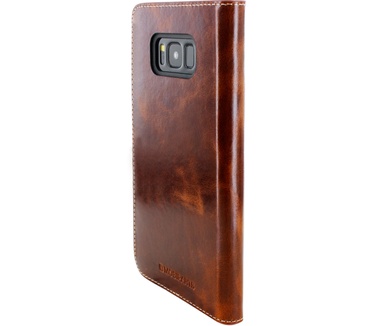 Mobiparts Excellent Wallet Case Samsung Galaxy S8 Plus Oaked Cognac