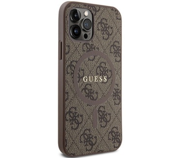 Guess 4G MagSafe Back Case - Apple iPhone 12/12 Pro (6.1") Bruin Bruin