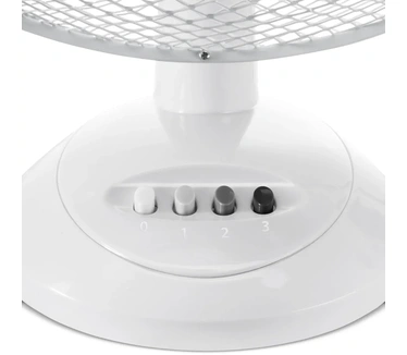 Trotec Tafelventilator TVE 14 met 3 snelheden, automatische 90°-oscillatie functie, uitschakelbaar