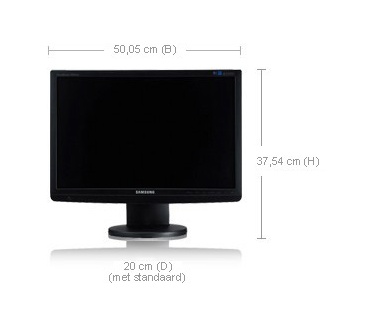 Samsung Syncmaster 2243WM Zwart