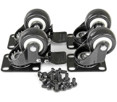 Startech.com 42U Open Server Rack Frame met zwenkwielen Serverkast met 2 stijlen