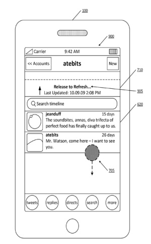 Twitter patent