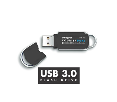 Integral 16GB Courier Dual FIPS 197