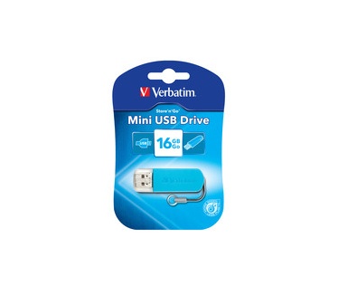 Verbatim Store 'n' Go USB Mini 16GB Blauw