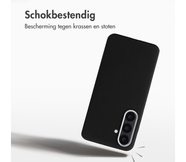 Accezz Mesh Backcover met MagSafe voor de Samsung Galaxy S25 / S24 - Zwart
