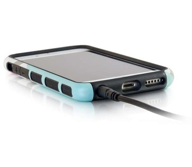 CablesToGo 3 m dunne aux 3.5 mm audiokabel - M/M