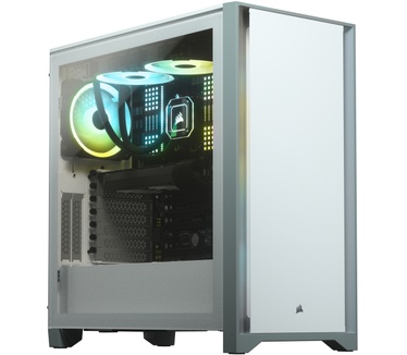 Corsair 4000D Tempered Glass Wit