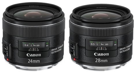 Canon EF 24mm 28mm IS USM
