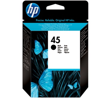 HP 45 Black Inkjet Print Cartridge