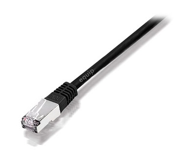 Equip Patch Cord FTP Cat.5e crossover 10.0 m Black
