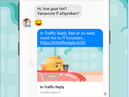 In-traffic reply Samsung