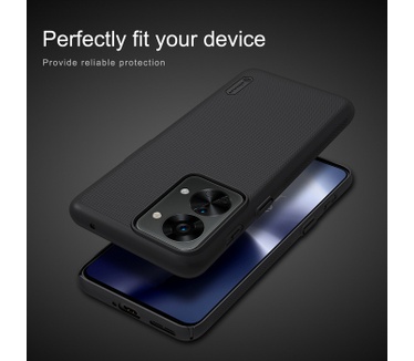Nillkin Frosted Shield Hard Case - OnePlus Nord 2T 5G - Zwart Zwart