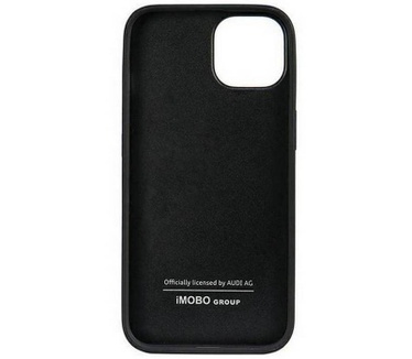 Audi Leather Back Case - Apple iPhone 11/XR (6.1") - Zwart Zwart