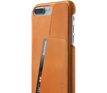 Mujjo Leather Wallet Case for iPhone 7 Plus Tan