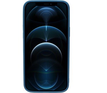 Mobiparts Silicone Cover Apple iPhone 12/12 Pro Blueberry Blue