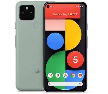 Google Pixel 5 Groen