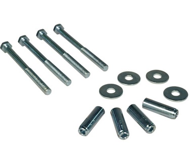 Tripp-Lite SmartRack Bolt-Down Kit - Secures stabilizing brackets or plates to facility floor