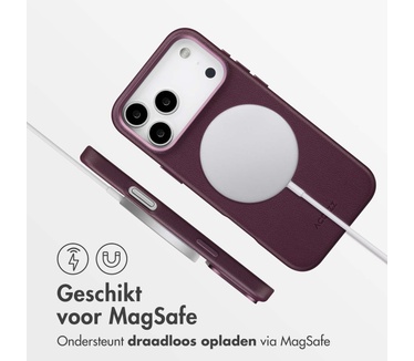 Accezz MagSafe Leather Backcover