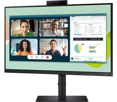 Samsung LS24A406VEUXEN Zwart