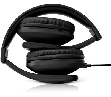 V7 Over-Ear Headphones with Microphone - Black