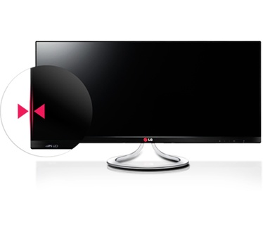 LG 29EA93-P Zilver, Zwart